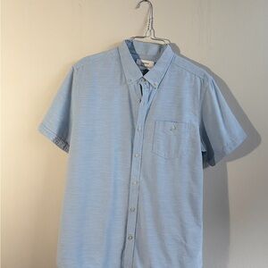 Weatherproof Light Blue Casual Button Down Shirt